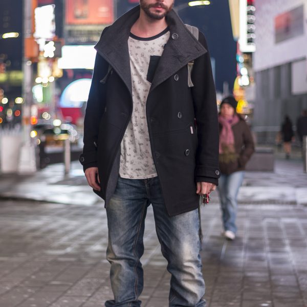 Danny in Manhattan (New York). Portrait by Chris Meadows